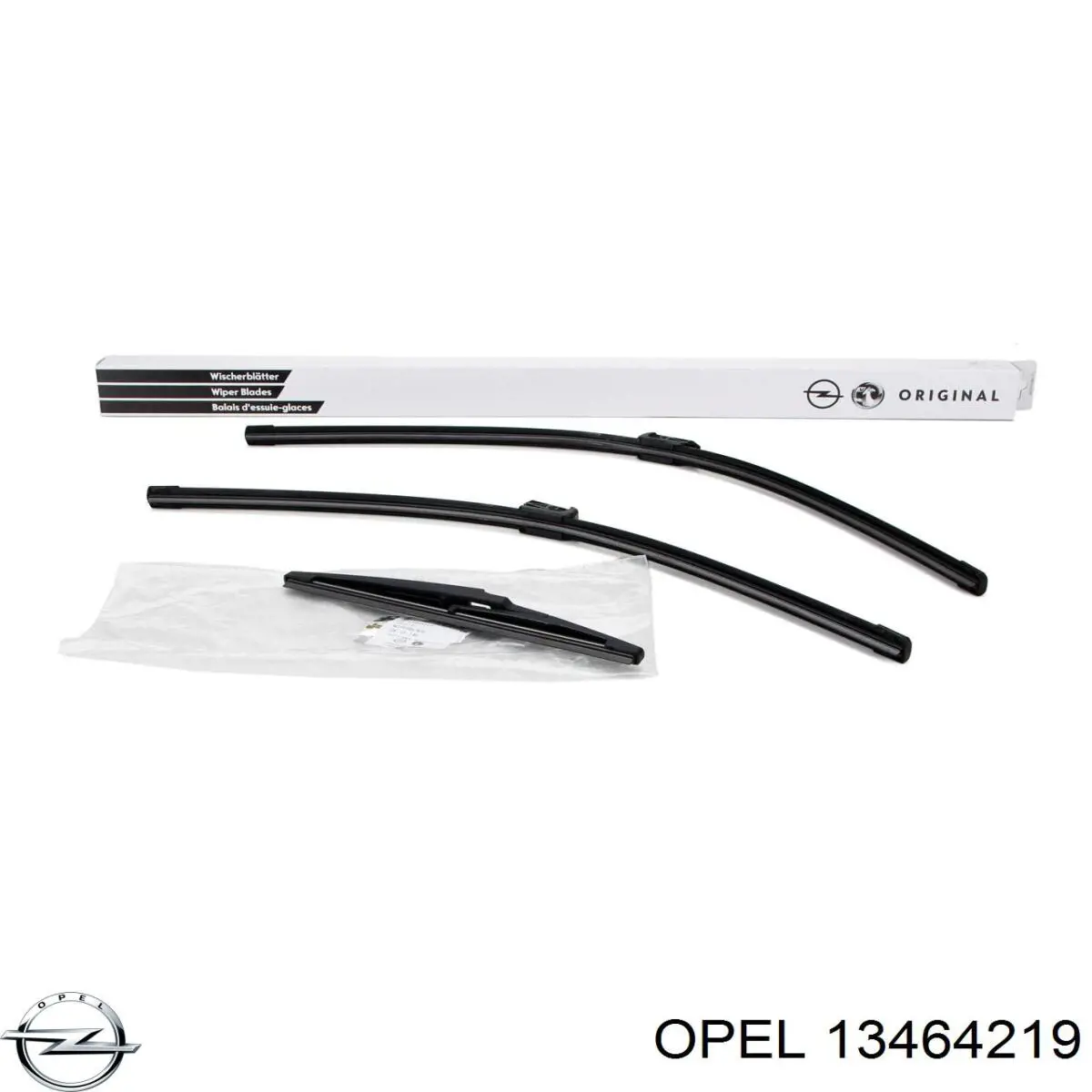 Limpa-pára-brisas de vidro traseiro Opel 13464219 preço, a partir de 7,40 USD