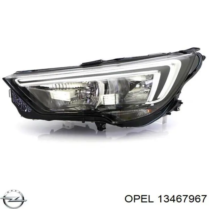 13467967 Opel Luz esquerda
