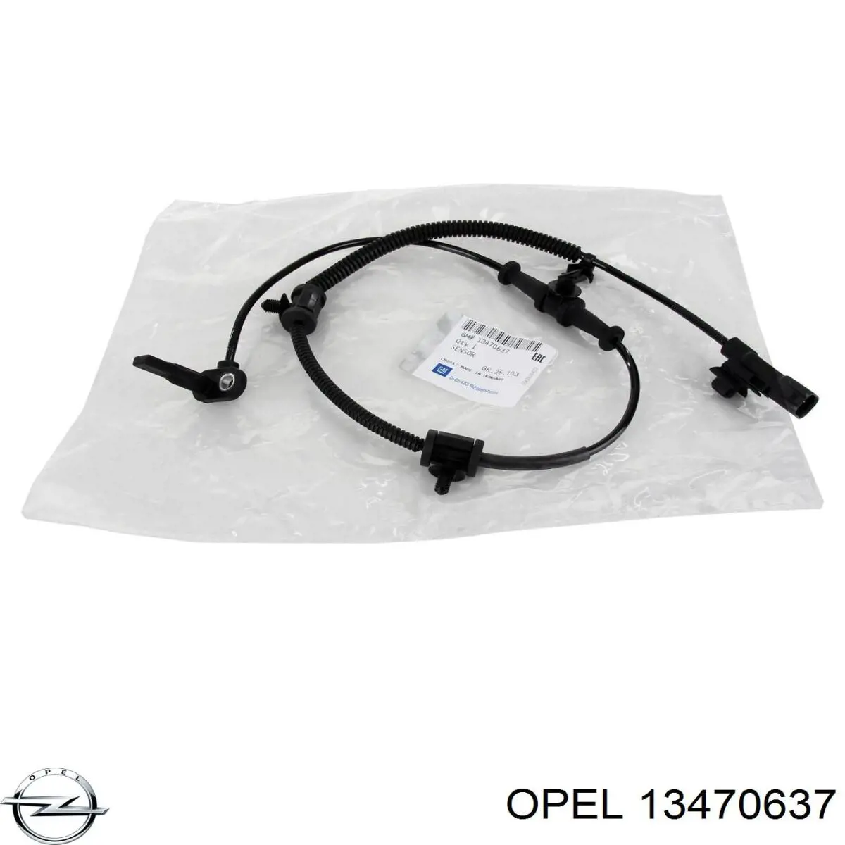 Sensor dianteiro de ABS Opel 13470637 preço, a partir de 27,98 USD