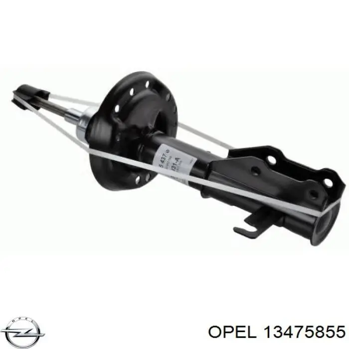 13475854 Opel Amortecedor dianteiro esquerdo