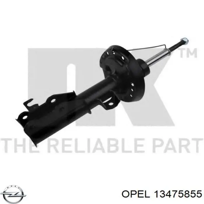 Compre 13475854 Opel Amortecedor dianteiro esquerdo