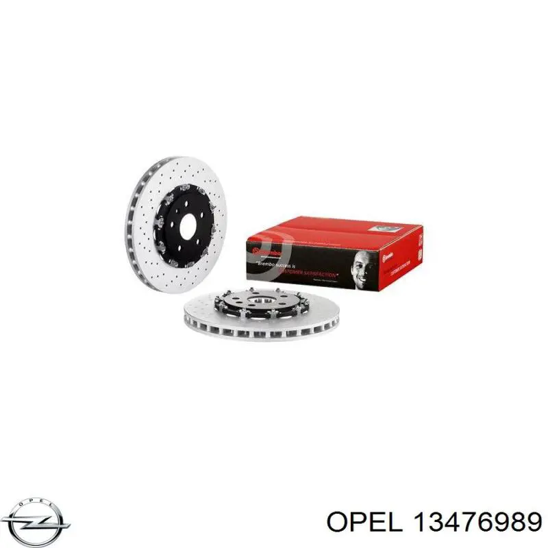 Disco do freio dianteiro Opel 13476989 preço, a partir de 724,82 USD
