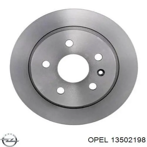 Disco do freio traseiro Opel 13502198 preço, a partir de 51,18 USD