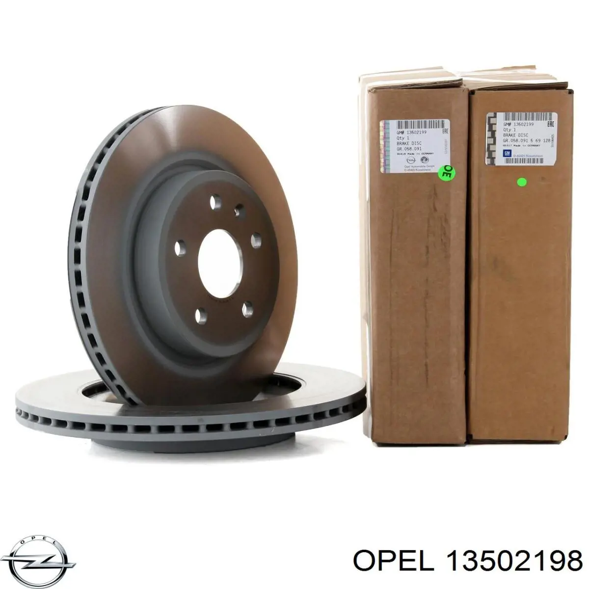 Compre 13502198 Opel Disco do freio traseiro