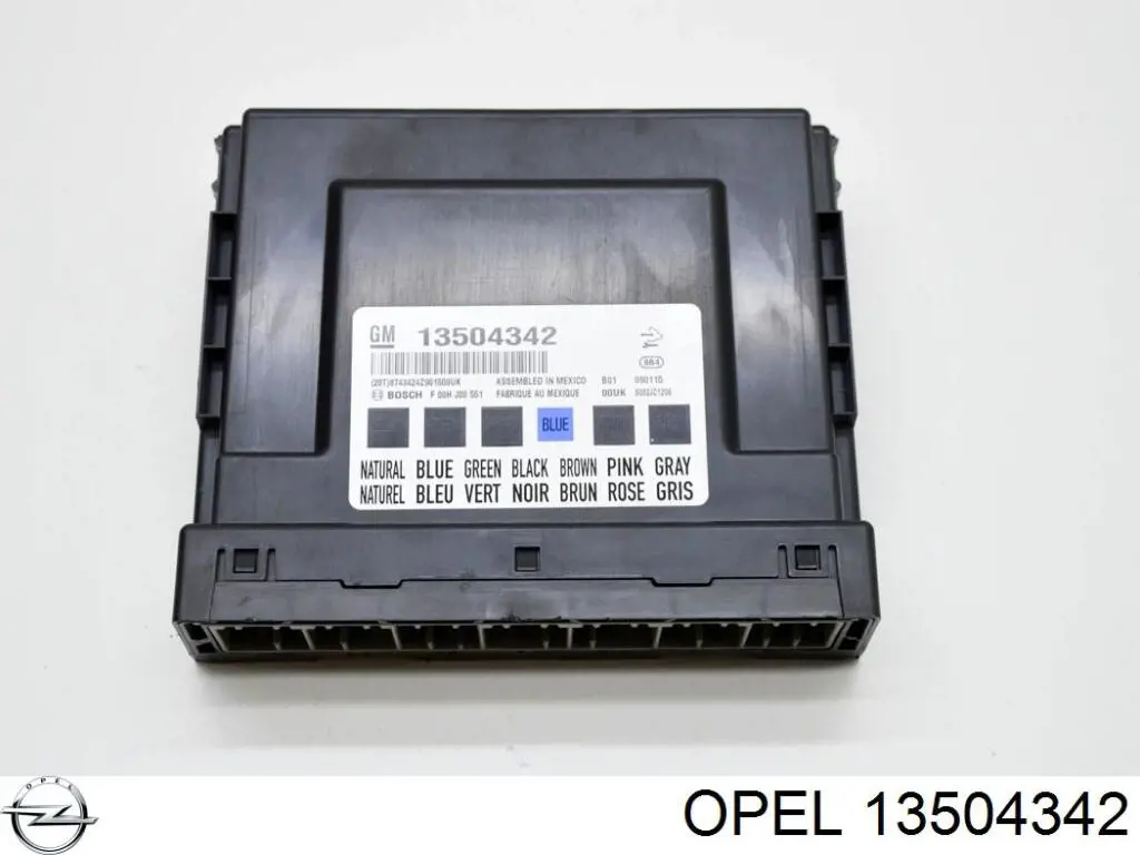  Unidade de conforto Opel Insignia A sedan (G09) (2008 - 2017) A