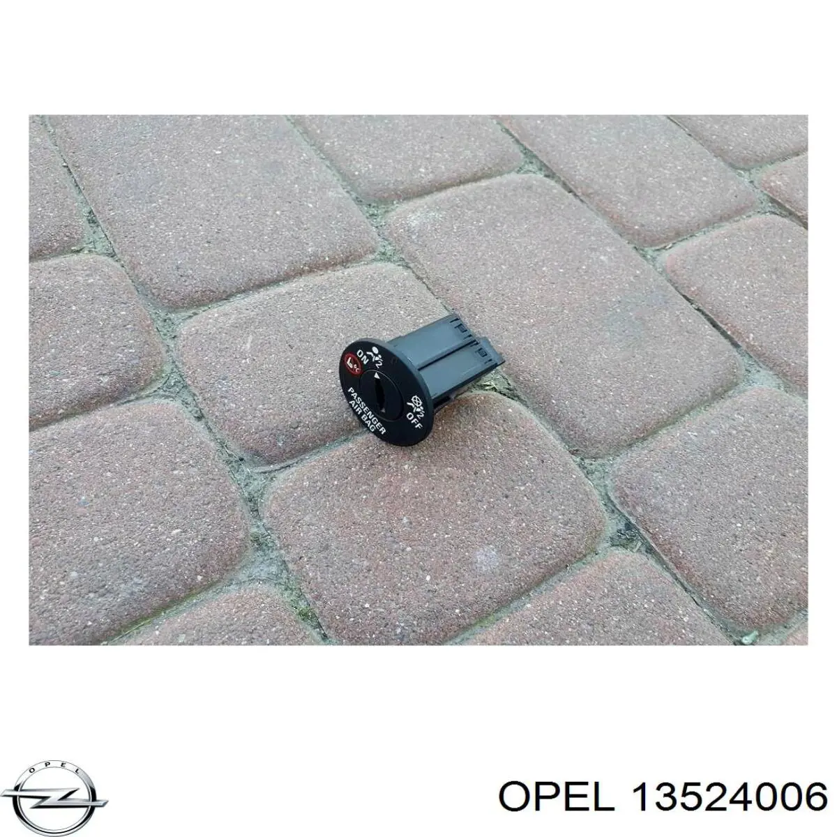 1240410 Opel Botão de desligação dos cintos de segurança AIRBAG