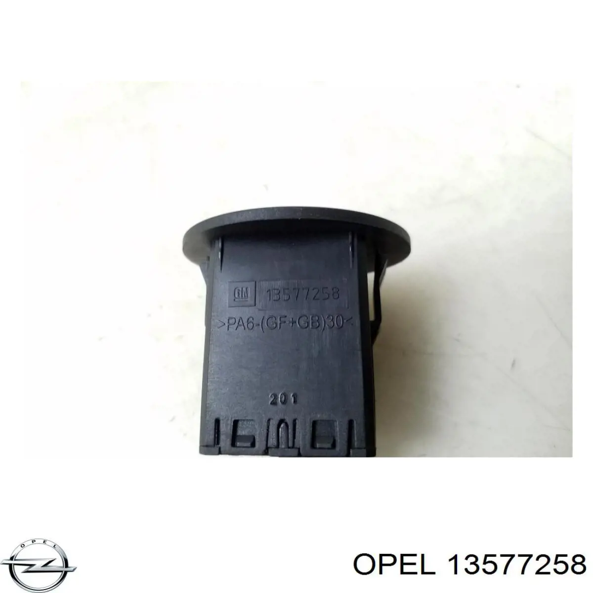 13577258 Opel Botão de desligação dos cintos de segurança AIRBAG