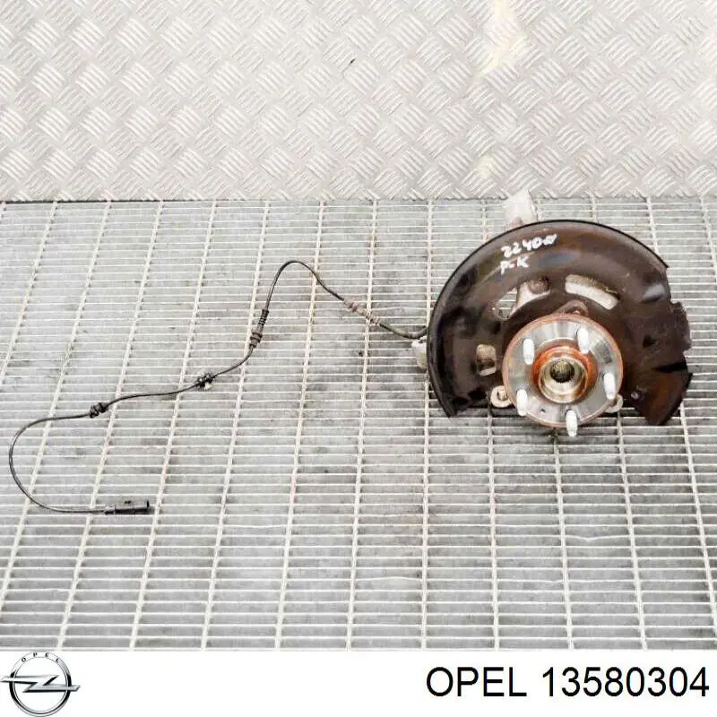 13580304 Opel Cubo dianteiro