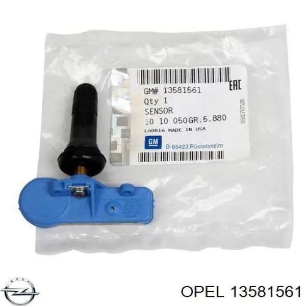 Sensor de pressão de ar nos pneus Opel 13581561 preço, a partir de 54,58 USD