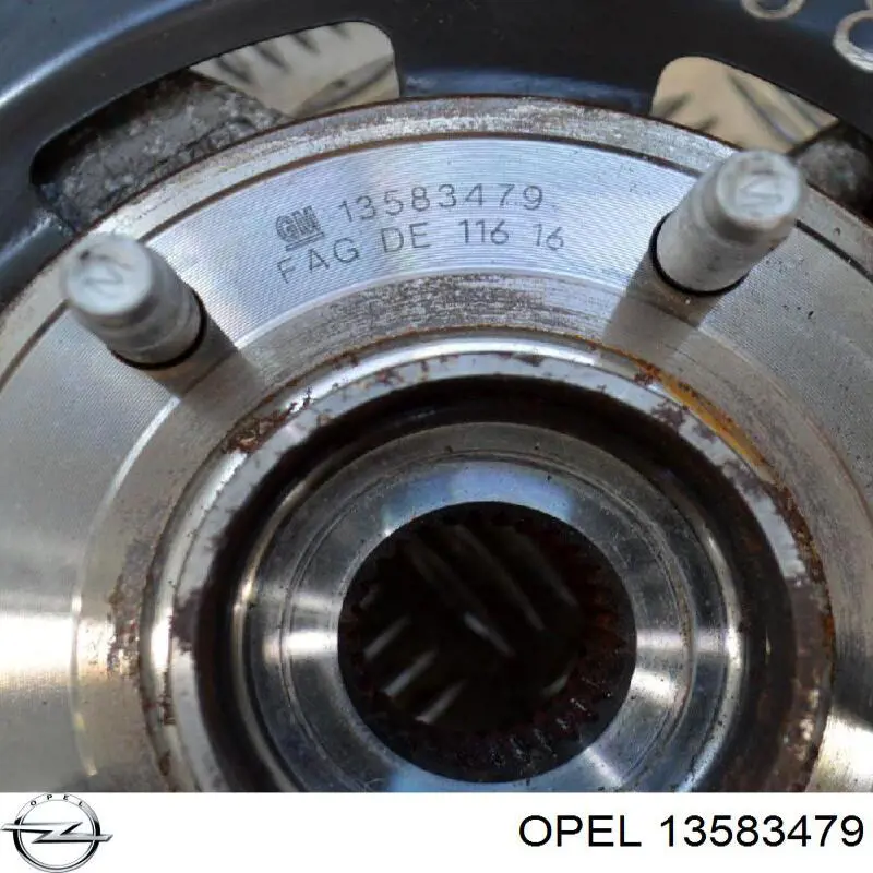 Compre 13583479 Opel Cubo dianteiro