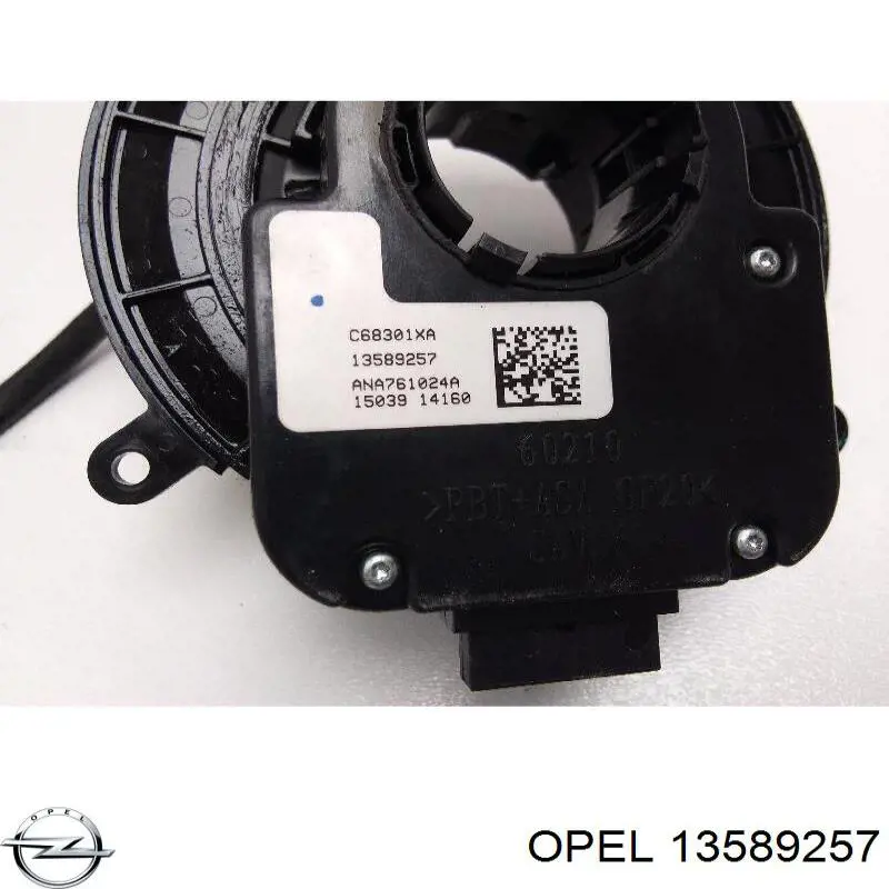 13589257 Opel Sensor do ângulo de viragem do volante de direção