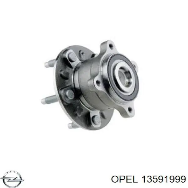 13591999 Opel Cubo traseiro