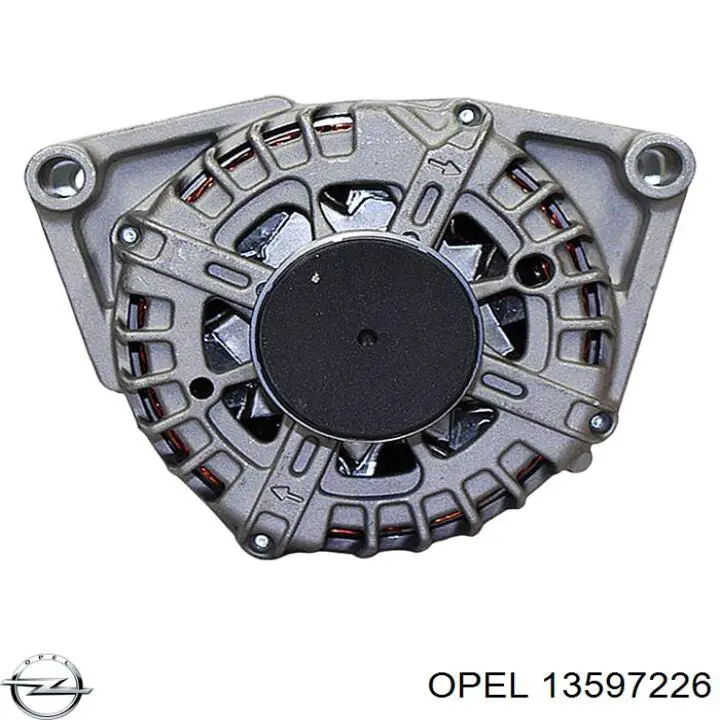 13597226 Opel Gerador