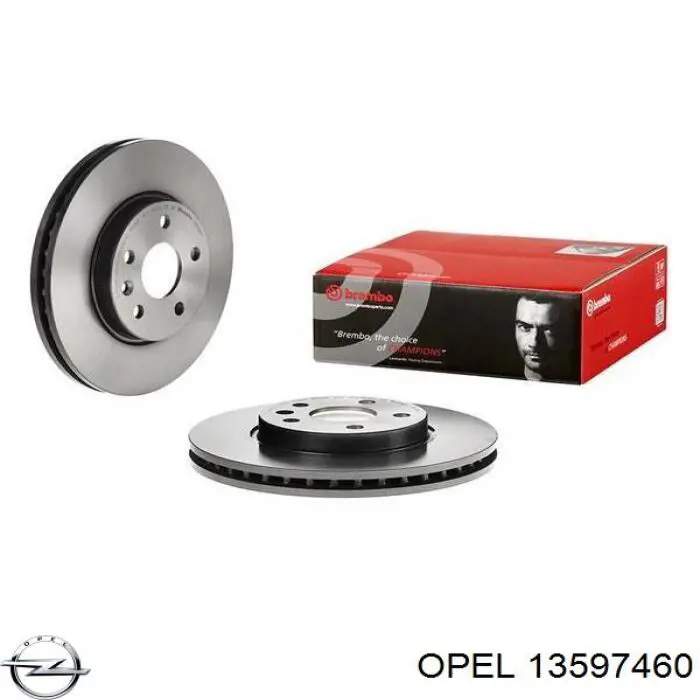 Disco do freio dianteiro Opel 13597460 preço, a partir de 58,21 USD