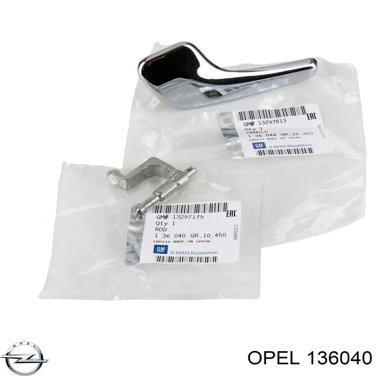 Compre 13297180 General Motors Cabo (pedal) de abertura do fecho da porta traseira