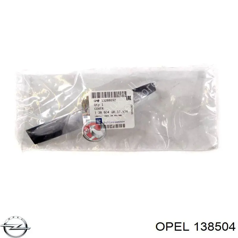Placa sobreposta de maçaneta da porta General Motors 0138504 preço, a partir de 20,46 USD