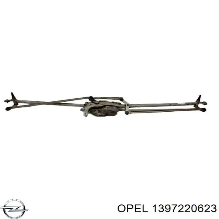 Motor de limpador pára-brisas do pára-brisas Opel Astra J 
