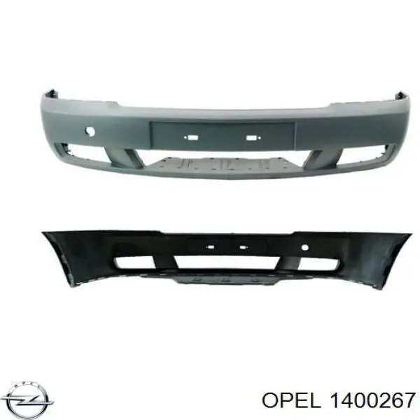Pára-choque dianteiro Opel 1400267 preço, a partir de 102,91 USD