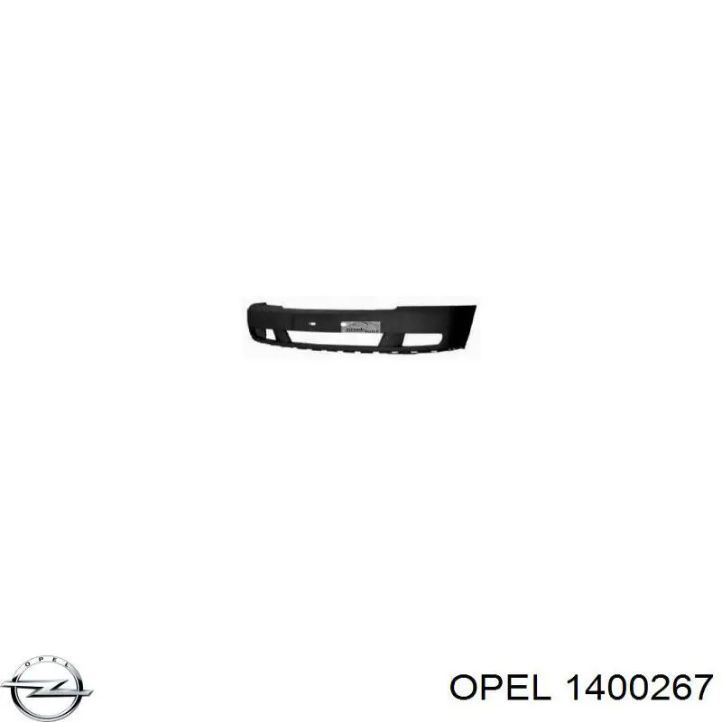 Compre 1400267 Opel Pára-choque dianteiro