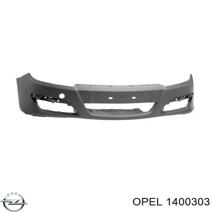 Compre 1400303 Opel Pára-choque dianteiro
