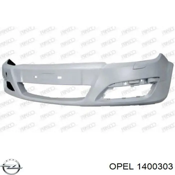 Pára-choque dianteiro Opel 1400303 preço, a partir de 102,92 USD