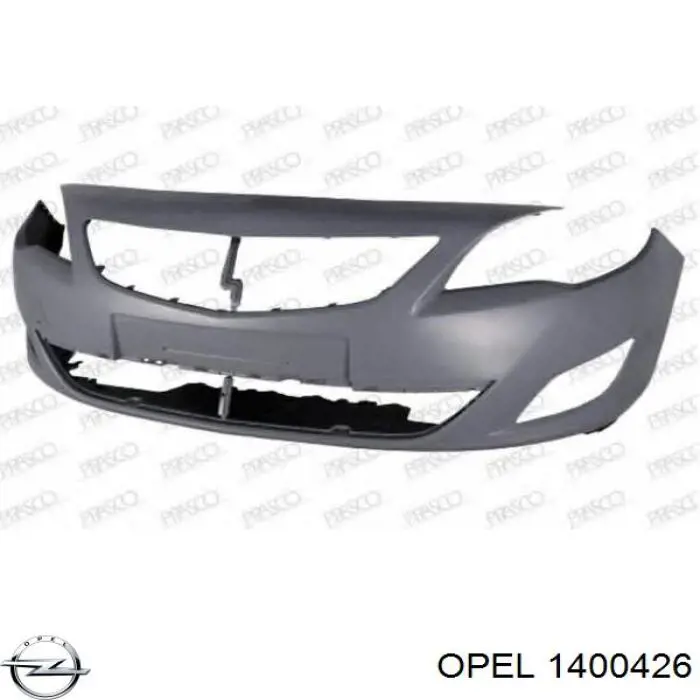 Compre 1400426 Opel Pára-choque dianteiro