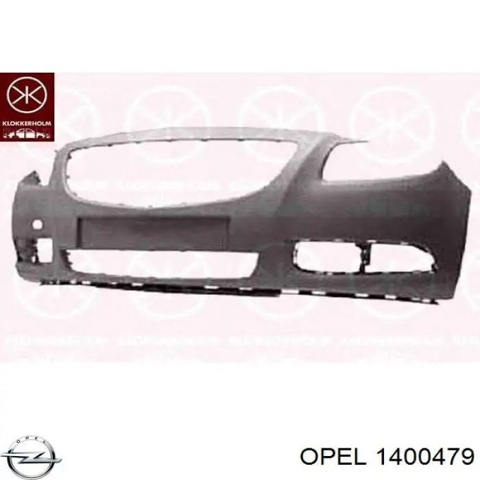 Pára-choque dianteiro Opel 1400479 preço, a partir de 231,11 USD