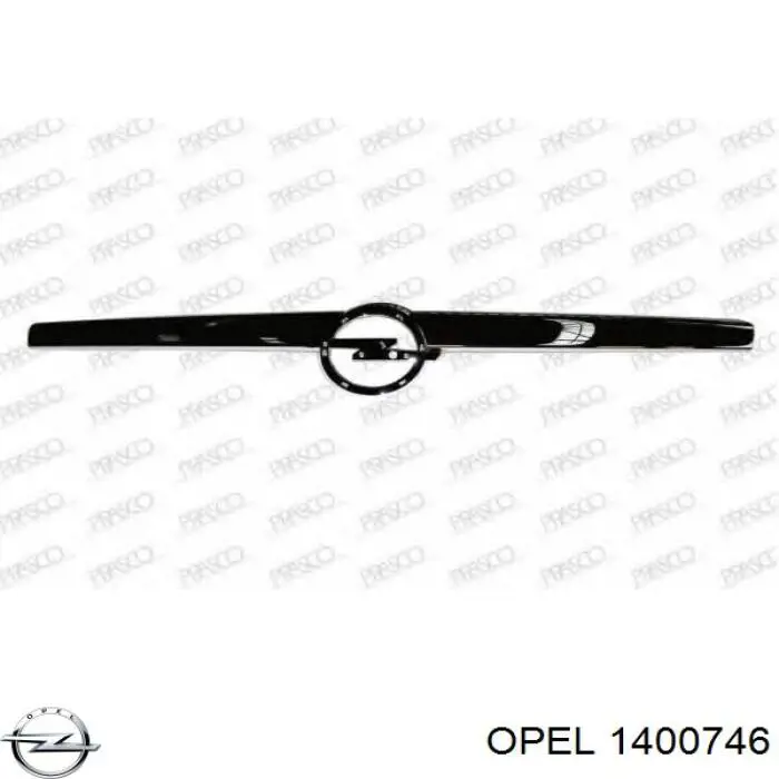 Grelha do radiador KH5052991 Starline
