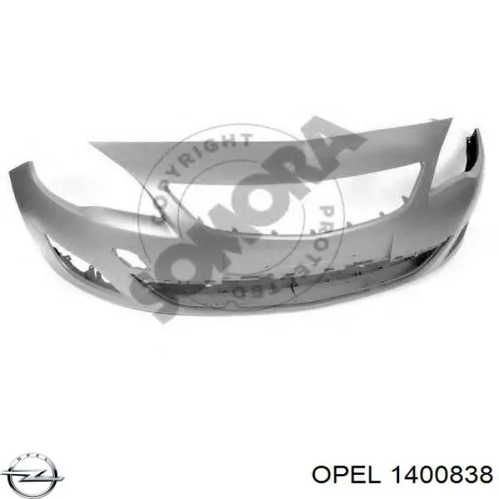 Compre 1400838 Opel Pára-choque dianteiro