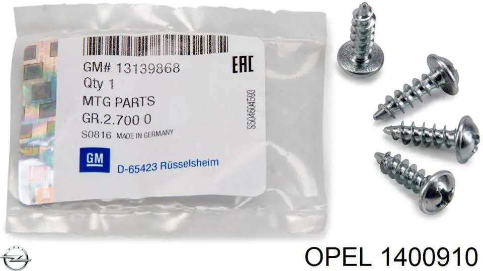 1400910 Opel 