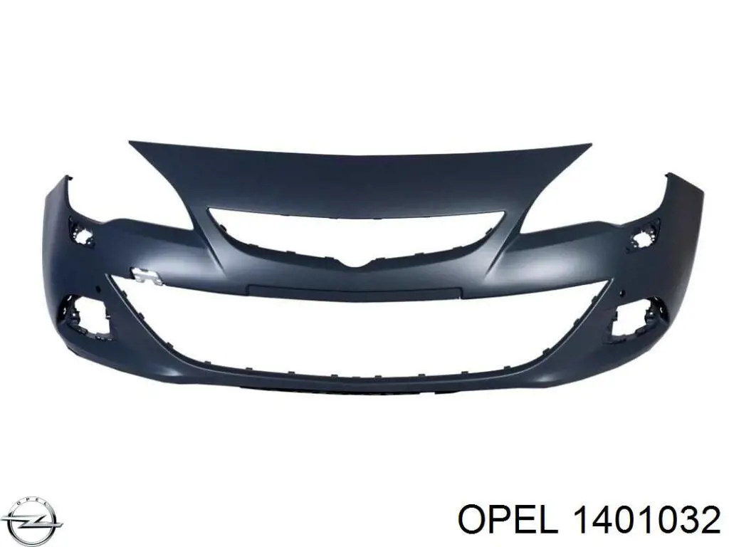 1401032 Opel Pára-choque dianteiro