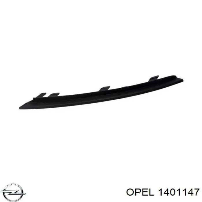 Moldura direita do pára-choque dianteiro Opel 1401147 preço, a partir de 10,89 USD