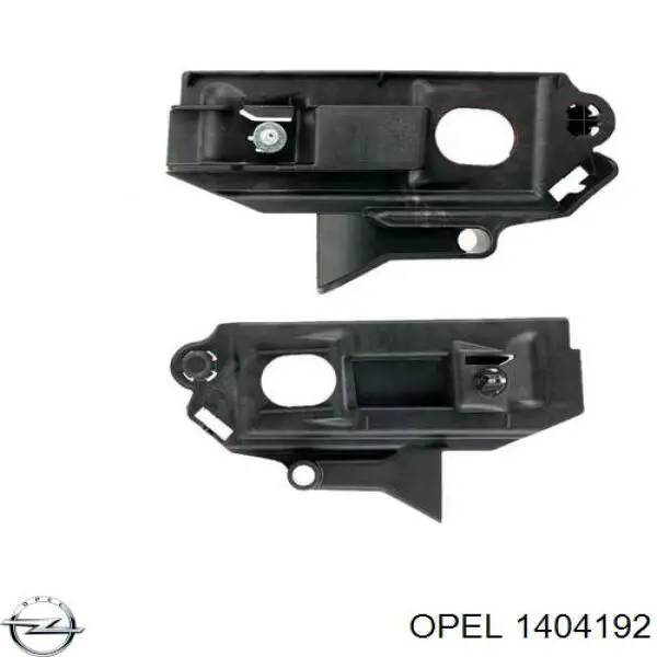 Compre 1404192 Opel Guia esquerda do pára-choque traseiro