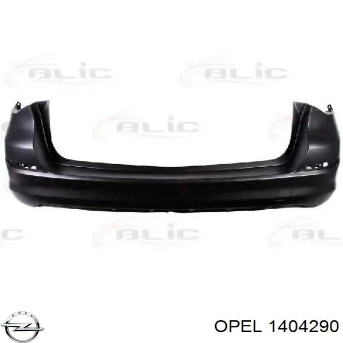 1404290 Opel Pára-choque traseiro