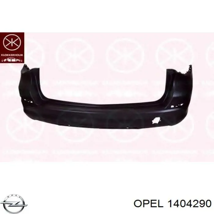 Pára-choque traseiro Opel 1404290 preço, a partir de 217,45 USD