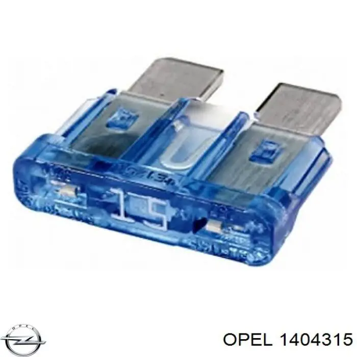 Compre 1404315 Opel Pára-choque traseiro
