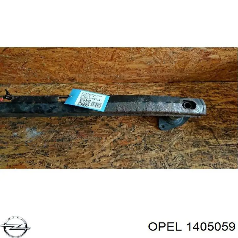 Compre 13188290 Peugeot/Citroen Reforçador do pára-choque traseiro