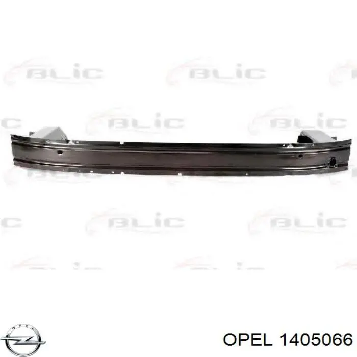 1405066 Opel Reforçador do pára-choque dianteiro