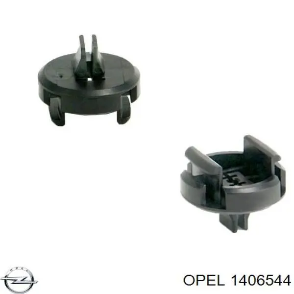 Compre 1406544 Opel Guia do pára-choque dianteiro direito