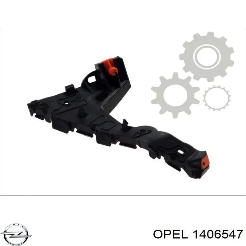 Guia do pára-choque dianteiro esquerdo Opel 1406547 preço, a partir de 20,99 USD