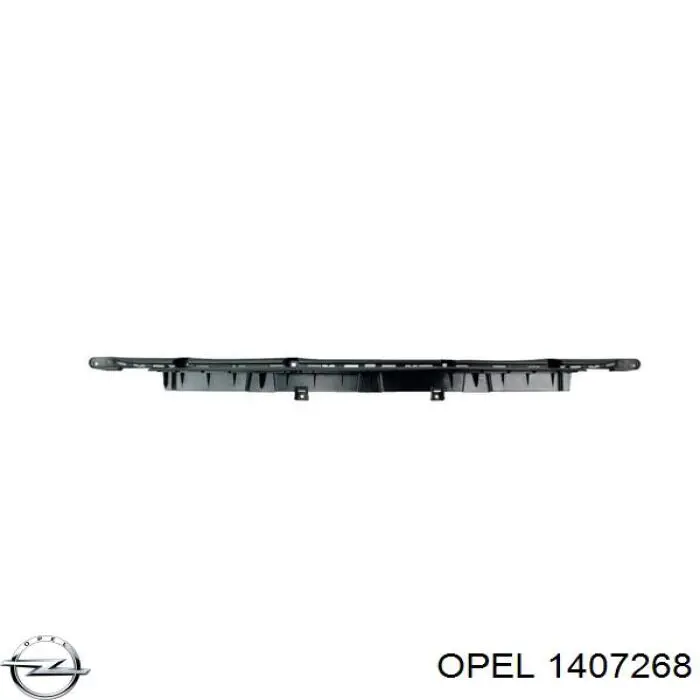 Compre 1407268 Opel Absorvedor (enchido) do pára-choque dianteiro