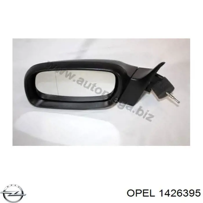 Compre 1426395 Opel Elemento espelhado do espelho de retrovisão esquerdo