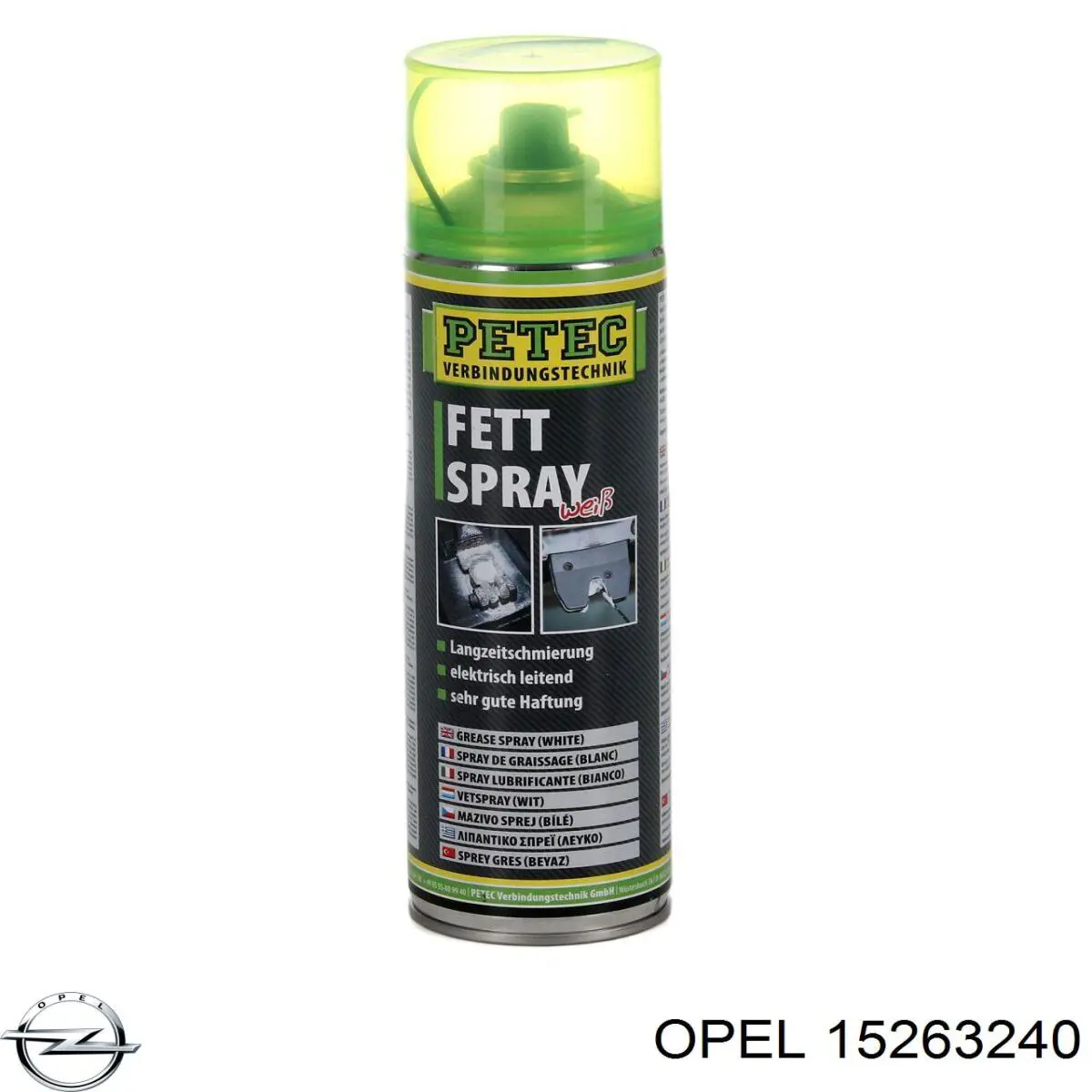 Válvula para a roda 15263240 Opel