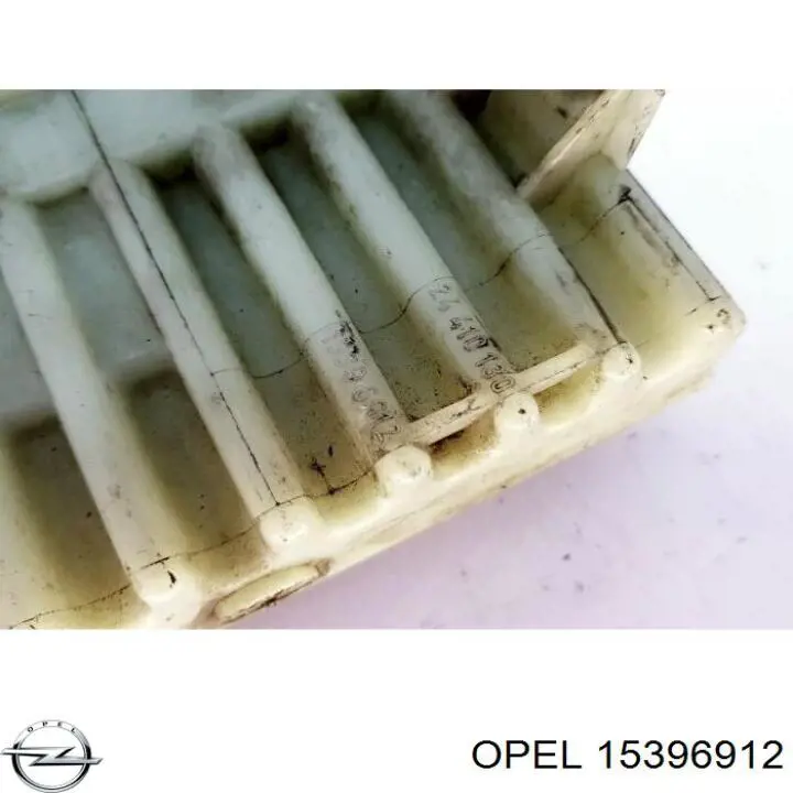 Compre 15396912 Opel Regulador de revoluções de ventilador de esfriamento (unidade de controlo)