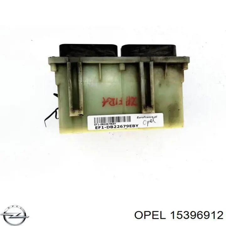 15396912 Opel Regulador de revoluções de ventilador de esfriamento (unidade de controlo)