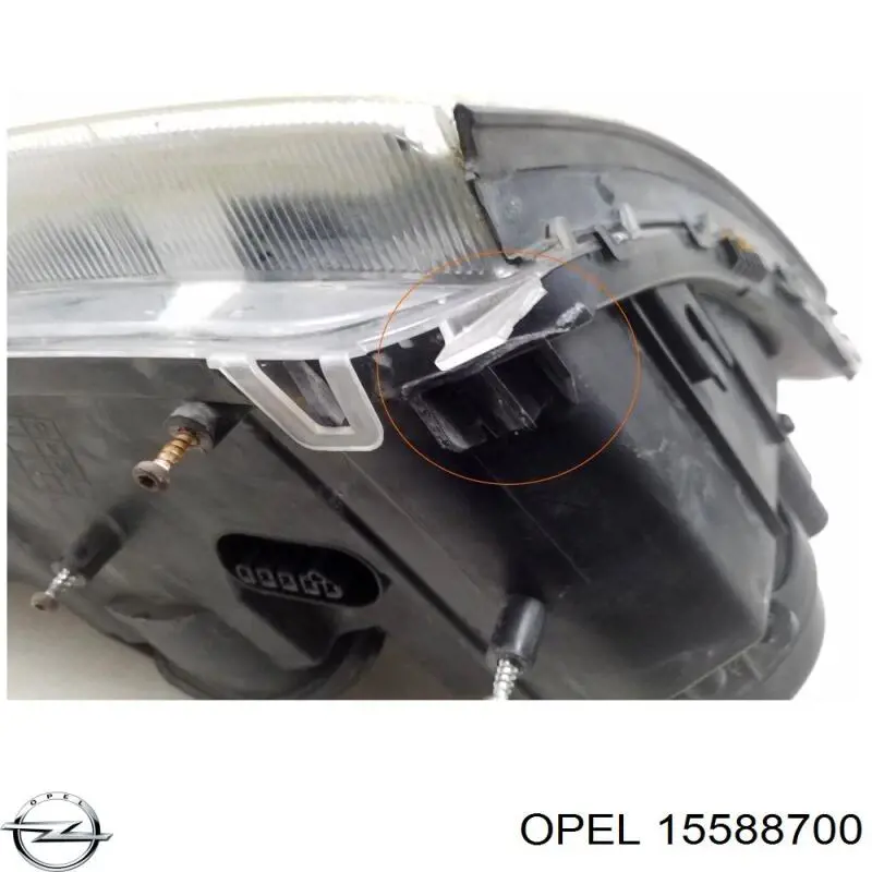 Compre 15588700 Opel Luz esquerda