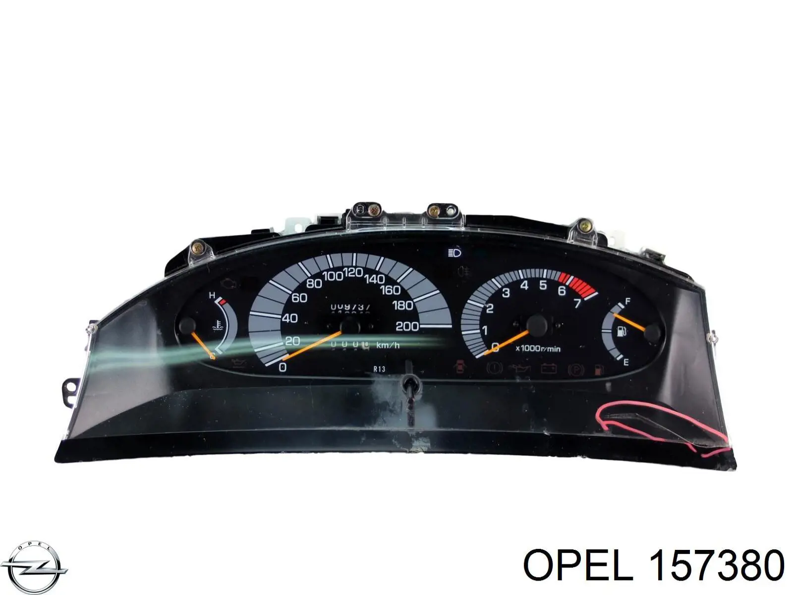157380 Opel Compactador de tampa de porta-malas