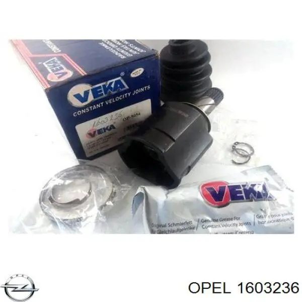 Junta homocinética interna dianteira direita Opel 1603236 preço, a partir de 50,35 USD