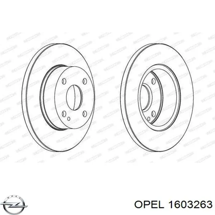Compre 1603263 Opel Junta homocinética interna dianteira direita