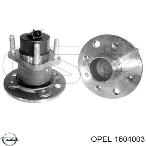 Compre 1604003 Opel Cubo traseiro